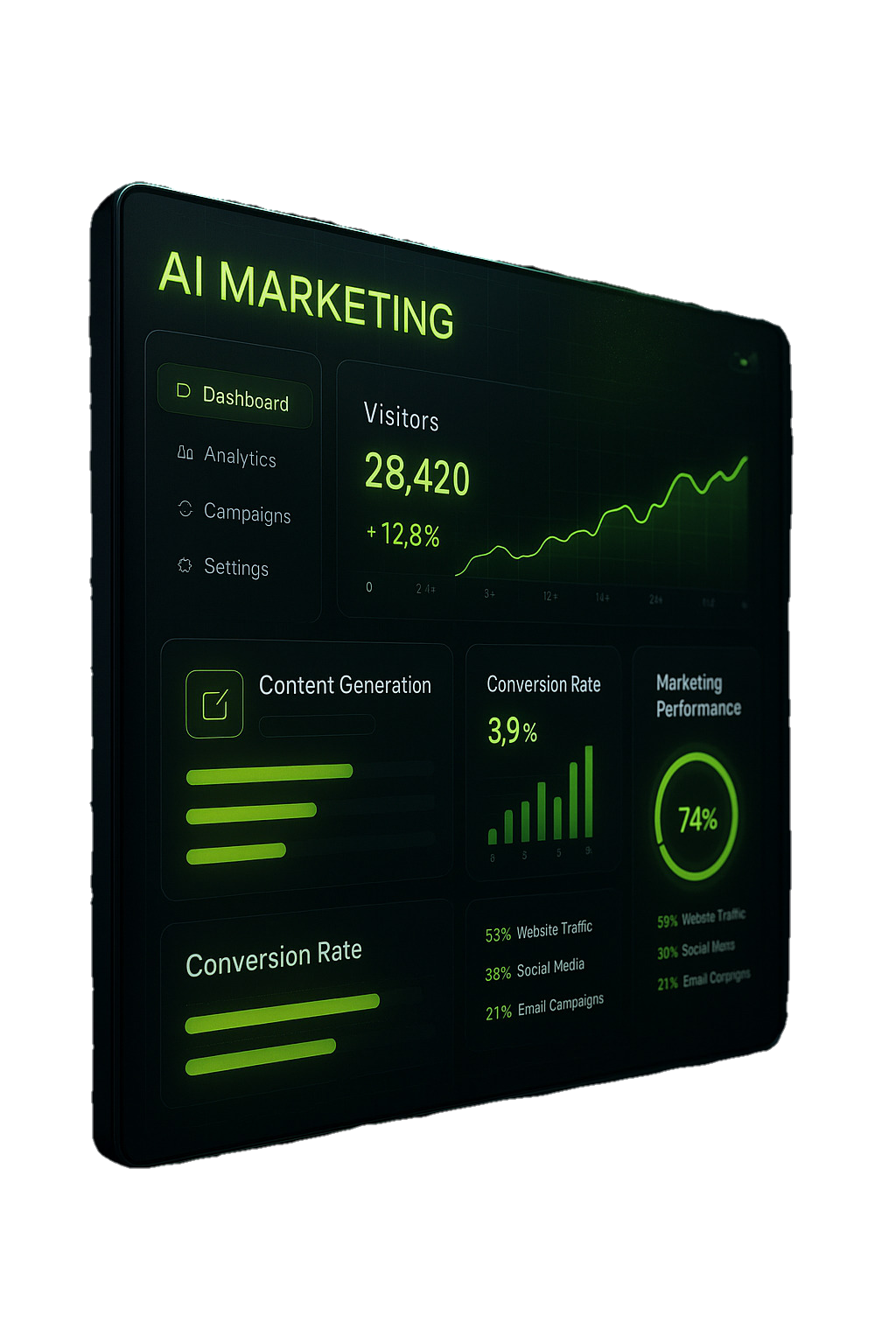 FlowAI Dashboard Preview